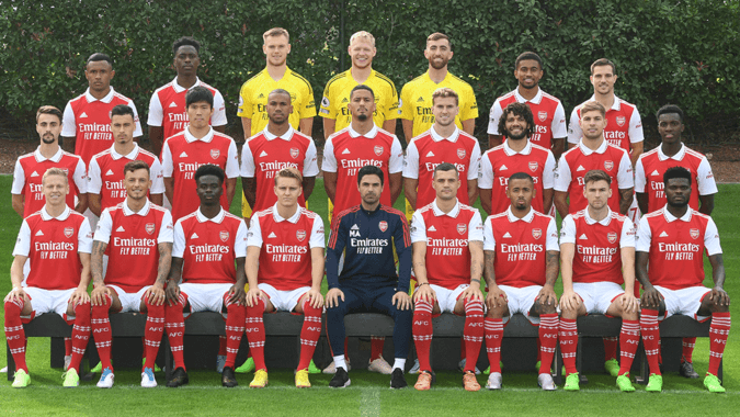 Check out our 2022/23 official men's team photo | News | Arsenal.com