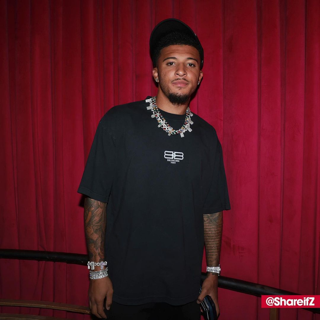 Jadon Sancho attended the birthday party of NBA star John Wall