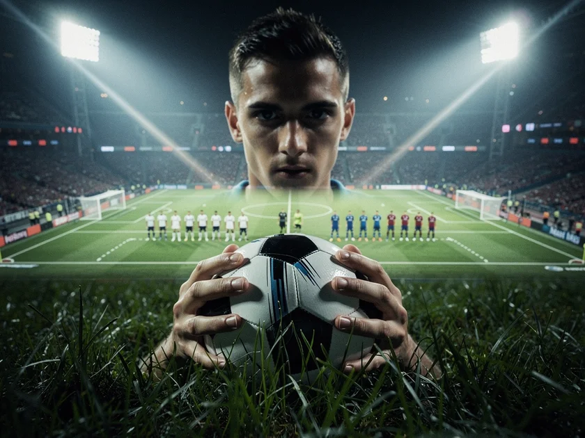 Arsenal players celebrating a corner-kick goal in a Premier League match at Emirates Stadium 2026