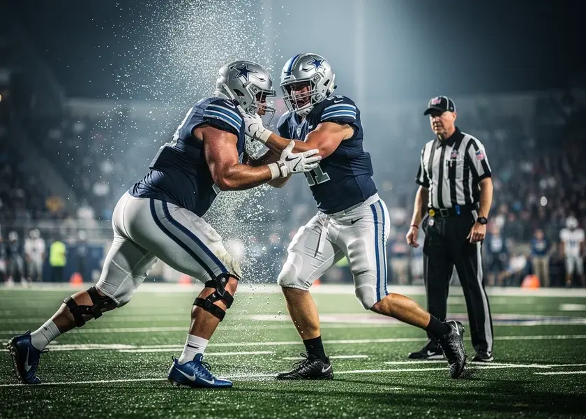 Arsenal players celebrating at the Emirates Stadium during the 2026 Premier League title race