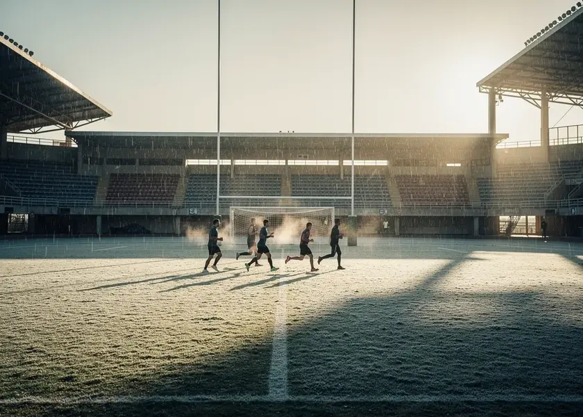 Crystal Palace players celebrating their Premier League victory over Tottenham Hotspur in March 2026