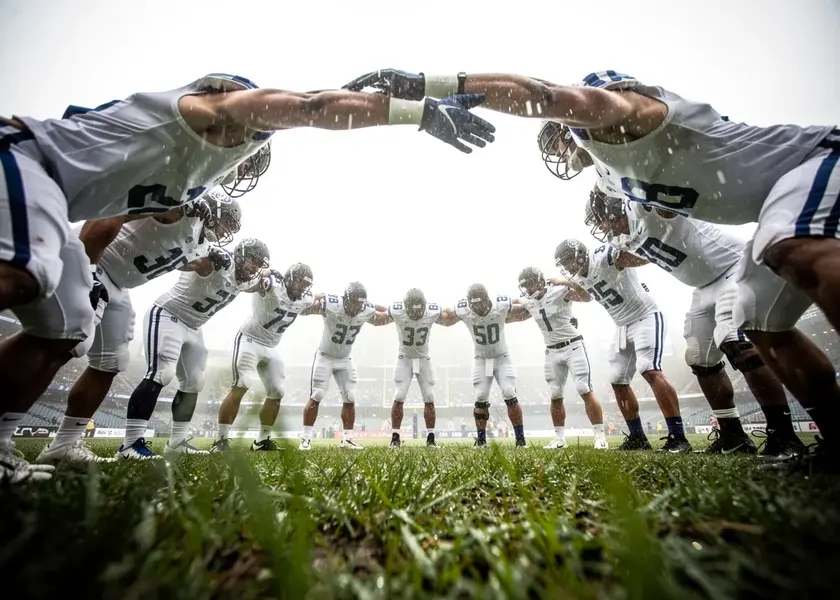 Declan Rice preparing to deliver a set-piece for Arsenal in the Premier League 2025-26 season
