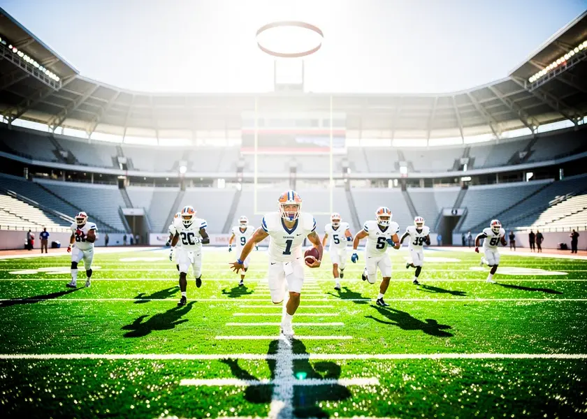Justin Gaethje standing in the UFC octagon ready for his 2026 lightweight bout