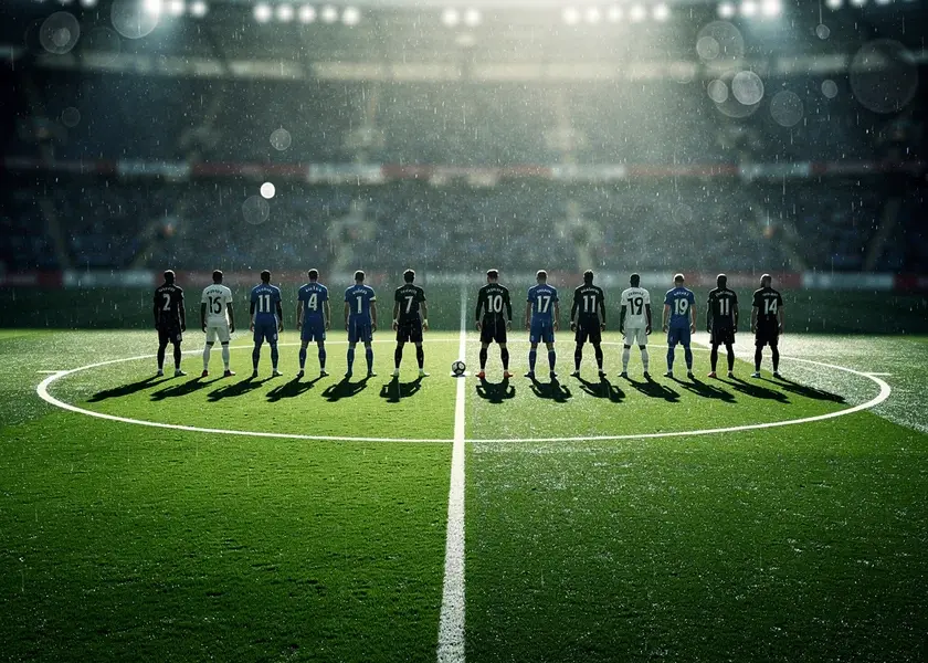 Manchester City players celebrate winning the 2026 Carabao Cup final against Arsenal at Wembley