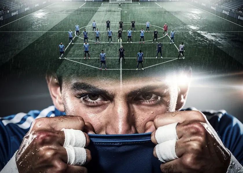 Newcastle United players celebrating a Champions League goal at St. James' Park in 2026