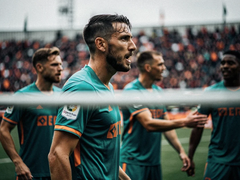 Ollie Watkins in Aston Villa kit celebrating a Premier League goal at Villa Park in 2026