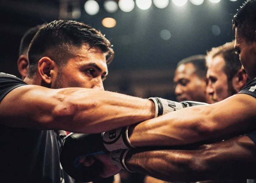 Petr Yan in UFC octagon showcasing his bantamweight striking technique and fight IQ