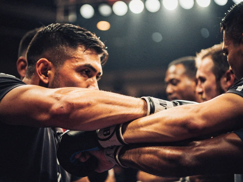 Petr Yan in UFC octagon showcasing his bantamweight striking technique and fight IQ