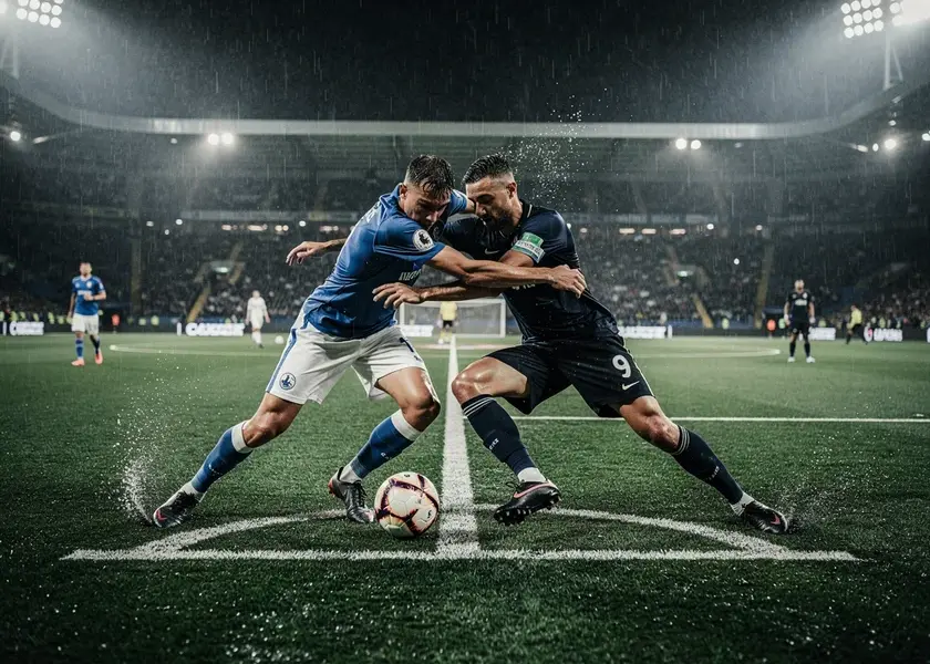 Phil Foden in Manchester City kit preparing for the FA Cup fifth round at St James' Park Newcastle