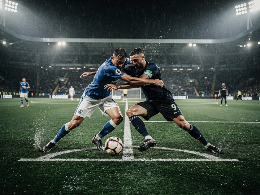 Phil Foden in Manchester City kit preparing for the FA Cup fifth round at St James' Park Newcastle