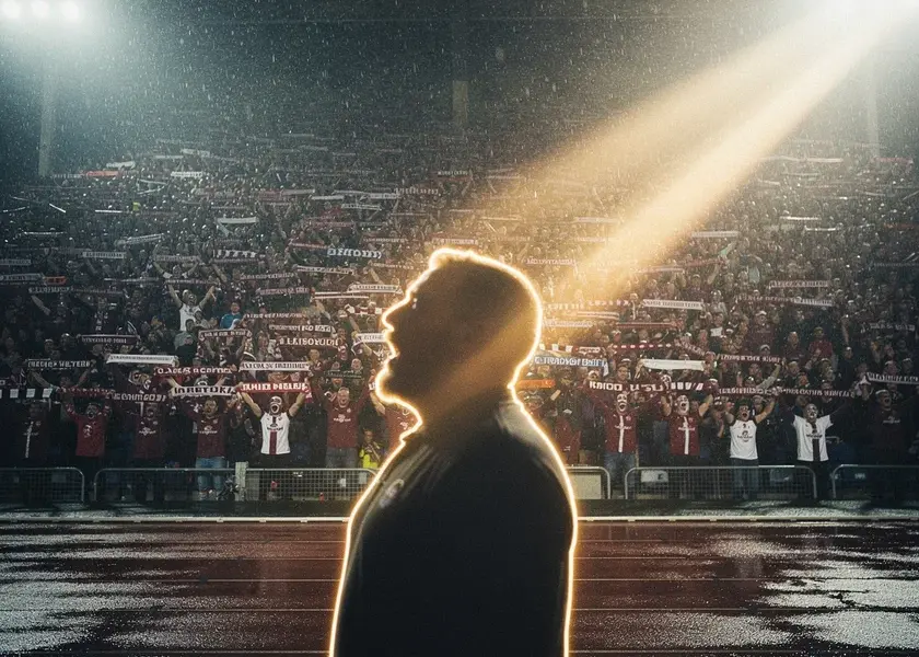 Tottenham Hotspur Stadium exterior with Premier League Fixtures Today relegation battle graphic overlay