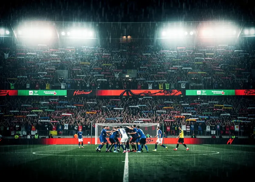 Premier League Table Standings graphic showing top clubs and relegation zone in March 2026