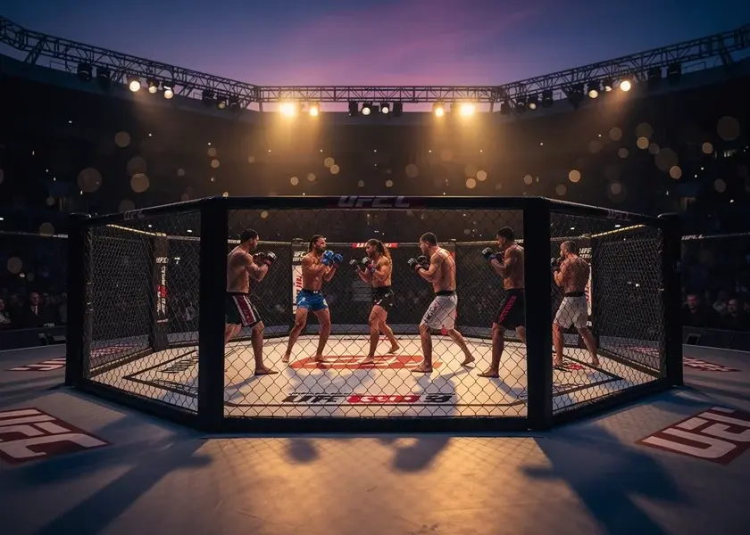 Kayla Harrison and Valentina Shevchenko featured in UFC Contract News Breaking Barriers collection 2026