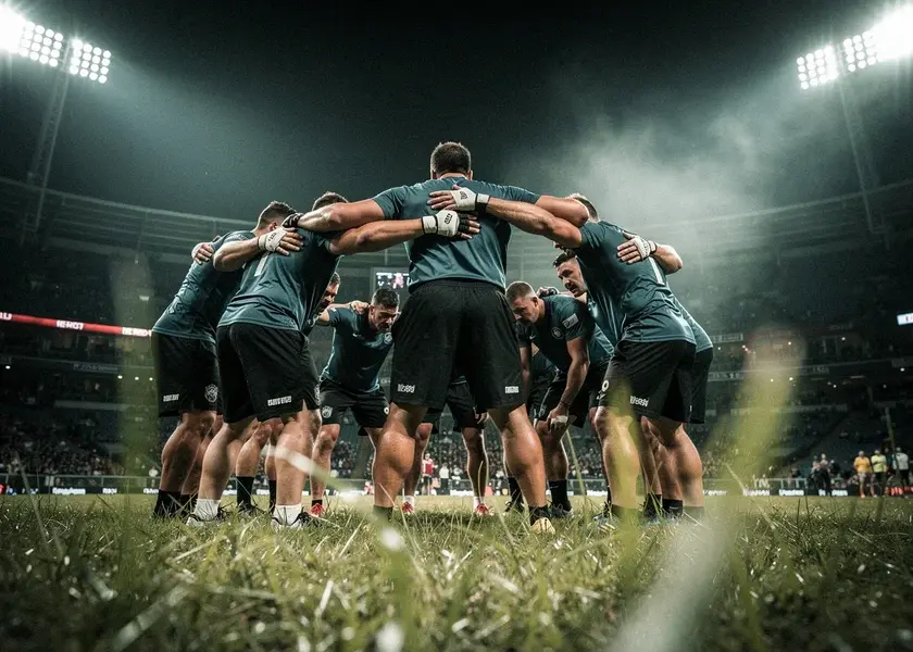 UFC Middleweight Division champion Dricus du Plessis holding the belt inside the octagon at 185 pounds