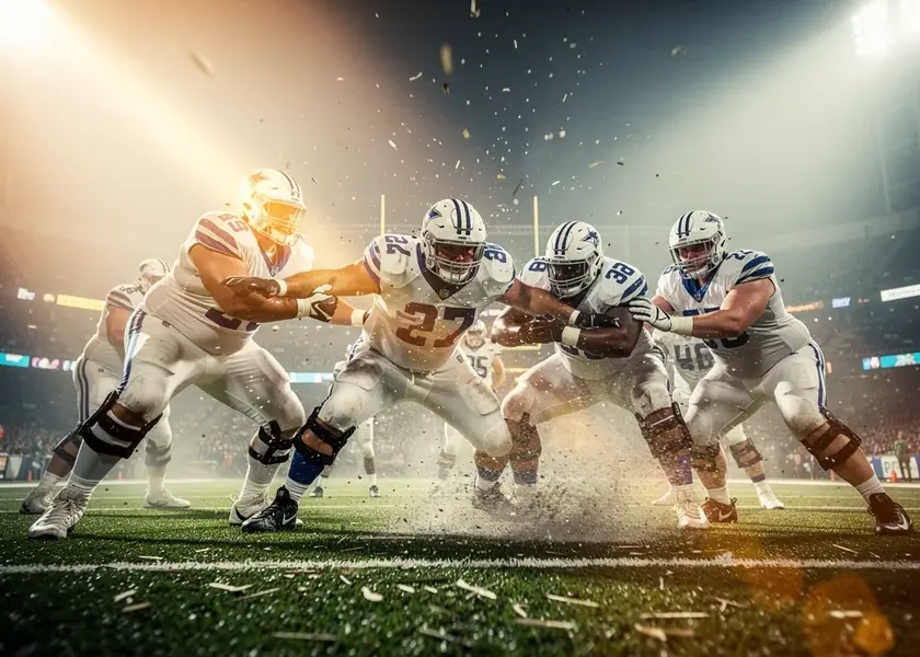 Virgil van Dijk leading Liverpool's defensive line at Anfield during a Premier League match in 2026