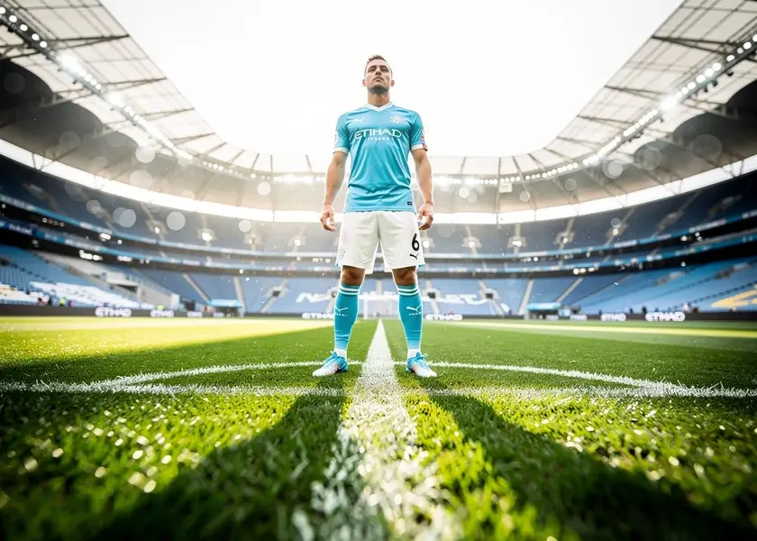 Erling Haaland celebrating his FA Cup hat-trick for Manchester City against Liverpool at the Etihad Stadium