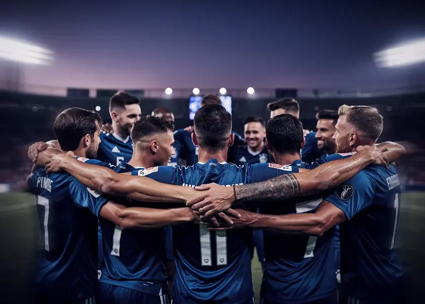 Erling Haaland celebrating a goal for Manchester City in the Premier League 2026 season