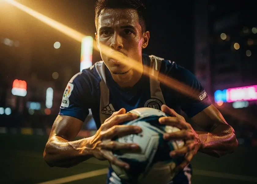 Ollie Watkins in Aston Villa kit pressing opposition defender during a Premier League match in 2026