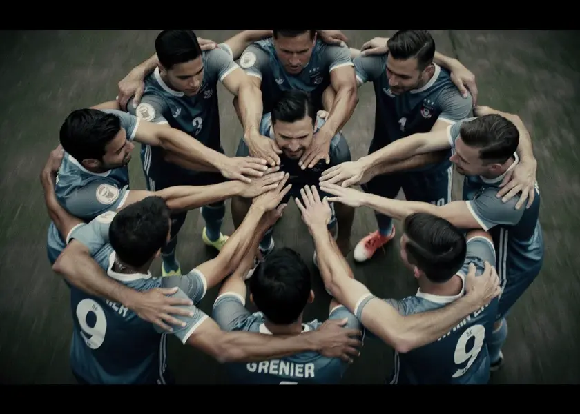 Premier League title race table standings in April 2026 showing top clubs separated by narrow points margin