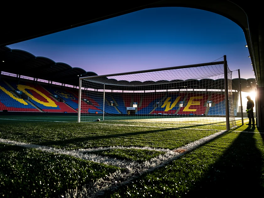Liverpool and Manchester City players contesting possession during the 2026 Premier League title race run-in