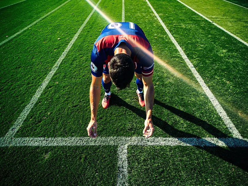 Virgil van Dijk looking dejected after Liverpool's 4-0 FA Cup loss to Manchester City in April 2026